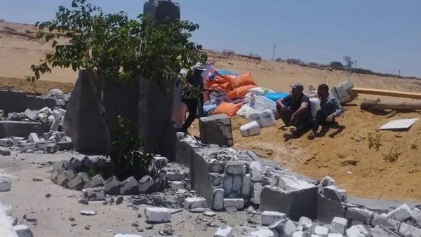 إزالة 46 حالة تعدٍ وغلق 19 محلًا مخالفًا في السادات بالمنوفية
