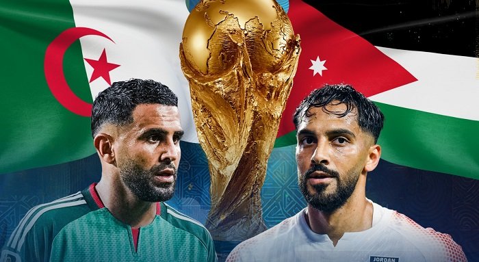 تشكيل مباراة الجزائر ضد الأردن الرسمي في كأس العالم 2026