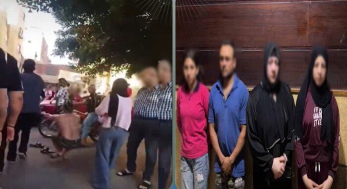 كشف حقيقة فيديو الاعتداء على سيدة أمام إحدى مدارس الجيزة