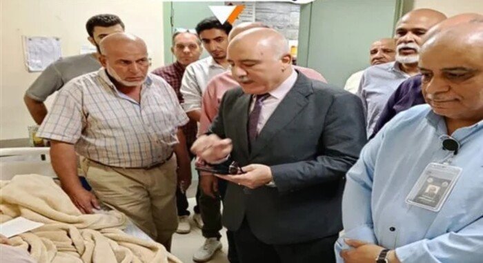 مدير صحة القليوبية يطمئن على حالة طبيبة الأسنان بعد الاعتداء عليها