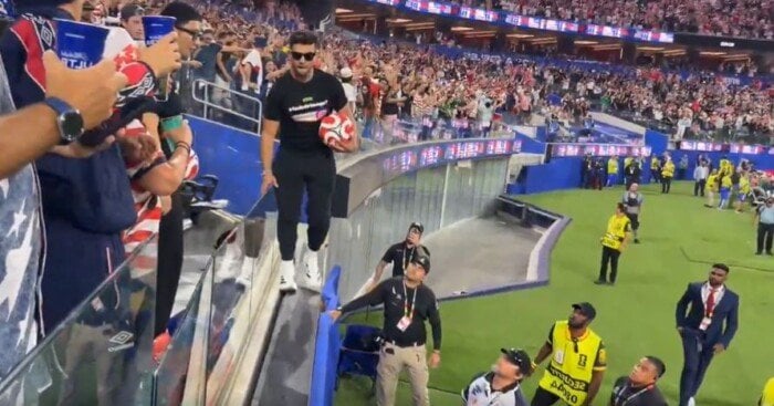 «المقتحم الذي لم يصل للملعب».. لقطة كوميدية لمشجع في كأس العالم 2026