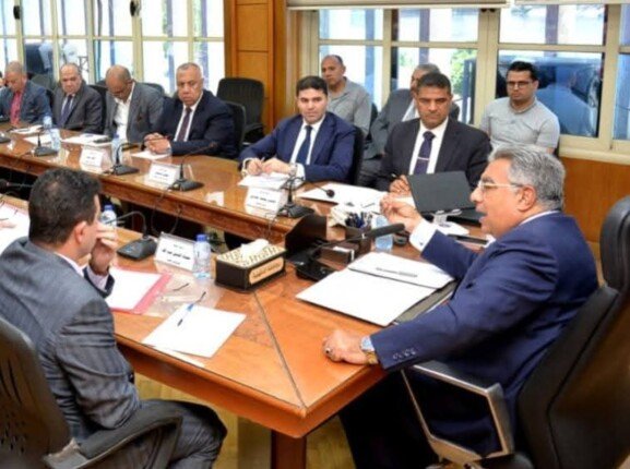 محافظ الدقهلية يبحث مع مجلس إدارة المنطقة الصناعية بجمصة فتح آفاق جديدة للاستثمار