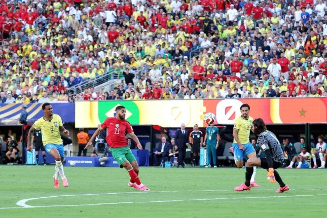 كأس العالم 2026.. منتخب المغرب يضرب البرازيل بالهدف الأول «فيديو»