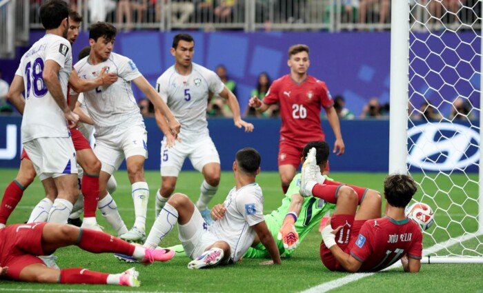 كأس العالم 2026.. «النيران الصديقة» تمنح البرتغال الهدف الرابع أمام أوزبكستان «فيديو»