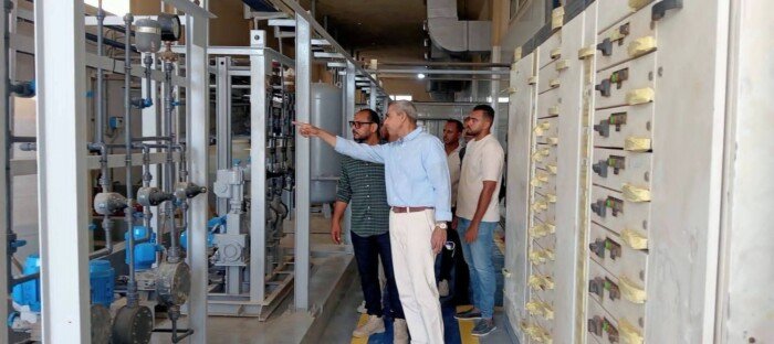رئيس «مياه البحر الأحمر» يوجه بتأمين احتياجات لجان الثانوية العامة وضمان انتظام الإمدادات على مدار 24 ساعة