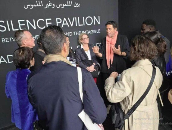 الجناح المصري في مهرجان بينالي فينيسيا للفنون يتصدر الأنظار