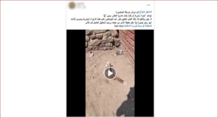 قدم بشرية بجانب مقبرة.. «الداخلية» تكشف غموض الفيديو المريب في الدقهلية