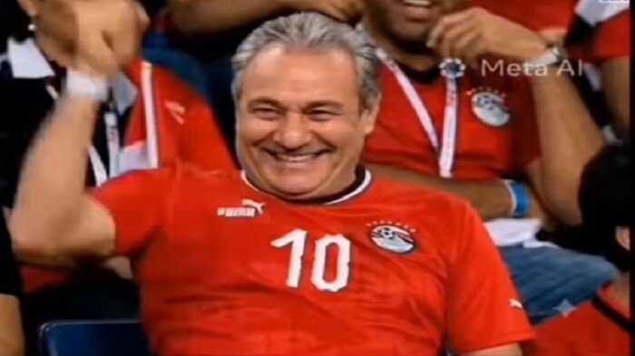 فيديو بالذكاء الاصطناعي يعيد فاروق الفيشاوي إلى المدرجات لتشجيع المنتخب