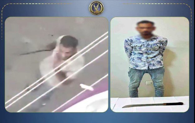 ضبط متهم تعدى على آخر بسلاح أبيض في المراغة