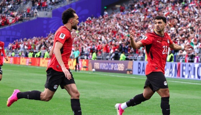 محمود صابر: فخور بهدفي أمام إيران.. وتأهل مصر إلى دور الـ32 هو الأهم