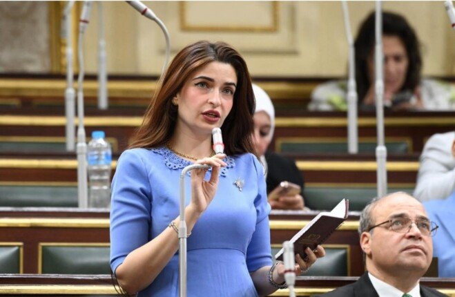 النائبة إيرين سعيد: أنا من المعارضة لكن بشكر وزير المالية