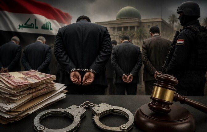 عاجل| اعتقال 47 نائبا ومسؤولا عراقيا بتهم فساد