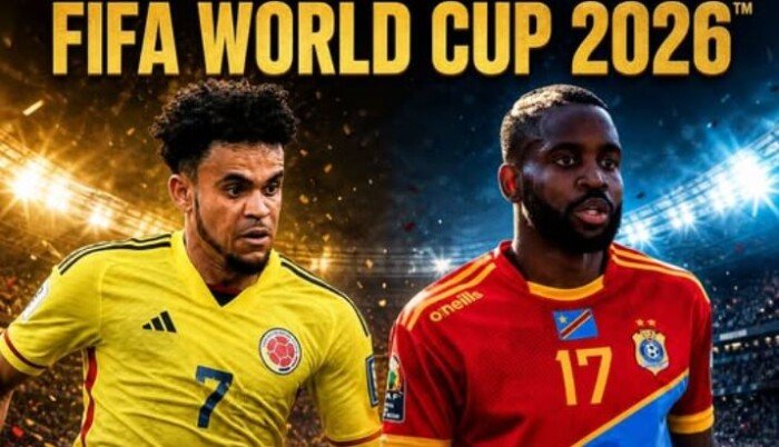 التشكيل الرسمي لمباراة الكونغو الديمقراطية وكولومبيا في كأس العالم 2026