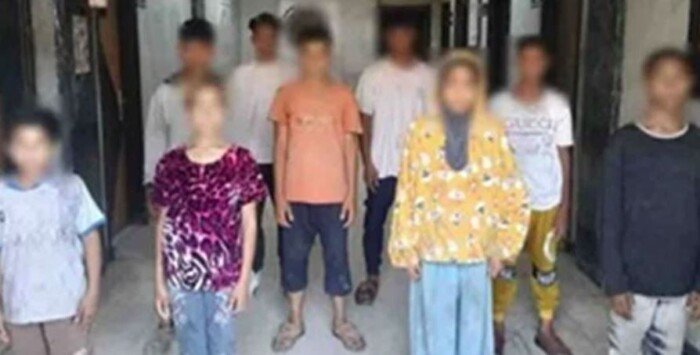 سقوط تشكيل عصابي لاستغلال الأحداث في التسول بالجيزة وضبط 11 طفلًا