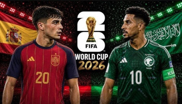 السعودية في اختبار صعب أمام إسبانيا بـ كأس العالم 2026