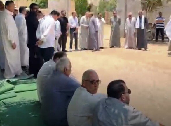 تشييع جثمان رئيس محكمة استئناف الأقصر بمسقط رأسه في شبين القناطر