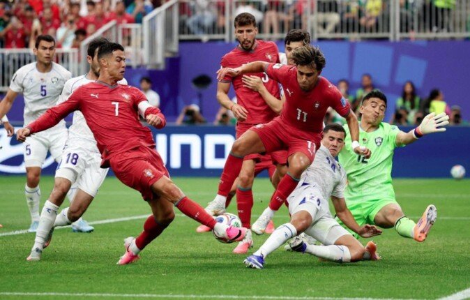 كريستيانو رونالدو يقود البرتغال لاكتساح أوزبكستان بخماسية في كأس العالم 2026 «فيديو»