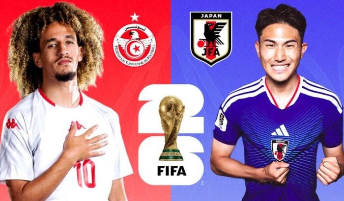 مشاهدة مباراة تونس واليابان في كأس العالم 2026 بث مباشر
