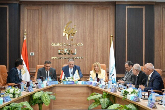 مدرجات جديدة لـ5 آلاف طالب بجامعة بنها الأهلية ولجنة دولية لتطوير البرامج الأكاديمية