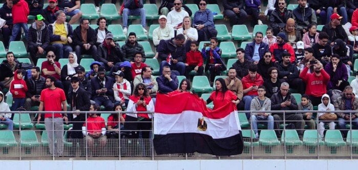 «أجواء مونديالية رائعة».. توافد الجماهير على ملعب مباراة مصر والبرازيل قبل ساعتين من البداية «فيديو»