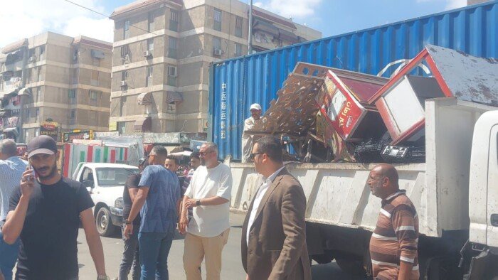 بقيادة نائب محافظ بورسعيد.. حملة مكبرة لإزالة الإشغالات ومتابعة مستوى النظافة بحي الضواحي