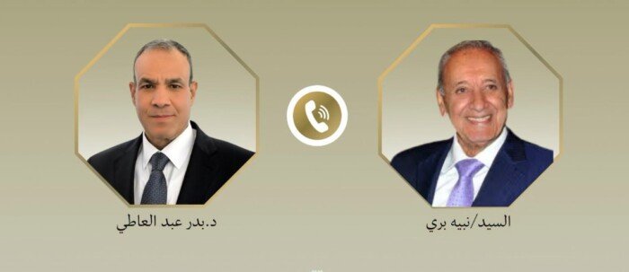 وزير الخارجية يبحث مع رئيس النواب اللبناني مستجدات الأوضاع في بيروت