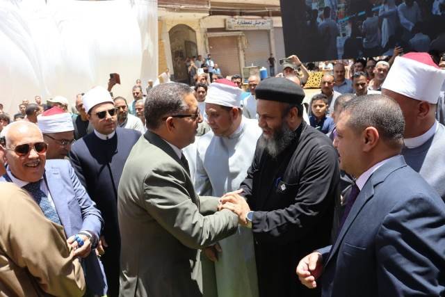 محافظ القليوبية يفتتح مسجد «ياسين الجبل» بقرية ميت كنانة بعد إحلاله وتجديده