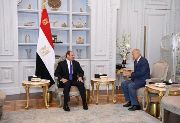 الرئيس السيسي يؤكد دعم مصر الراسخ لجامعة الدول العربية ودورها المحوري
