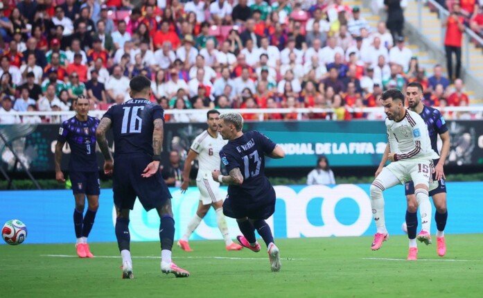 كأس العالم 2026.. إسبانيا تتقدم بهدف أمام أوروجواي في الشوط الأول «فيديو»