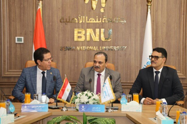 «مياه القليوبية» و«جامعة بنها الأهلية» توقعان بروتوكول تعاون لتعزيز التدريب والبحث العلمي والابتكار