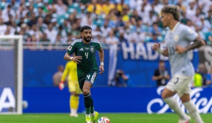 المنتخب السعودي يتقدم أمام أوروجواي في الشوط الأول بـ كأس العالم 2026 «فيديو»