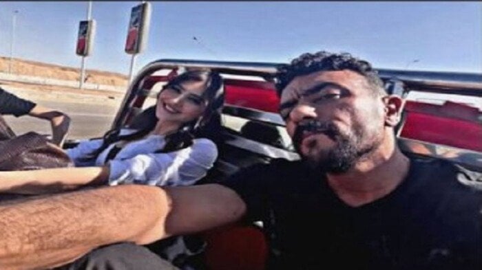 «هيكسر الدنيا».. أحمد العوضي ومي عمر يشعلان كواليس فيلم «شمشون ودليلة»