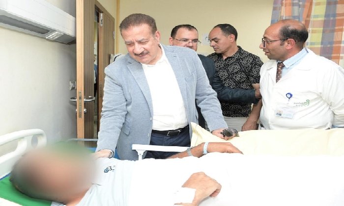 محافظ بورسعيد يوجه برفع كفاءة الرعاية الصحية بمستشفى الزهور وتوفير الأدوية والمستلزمات
