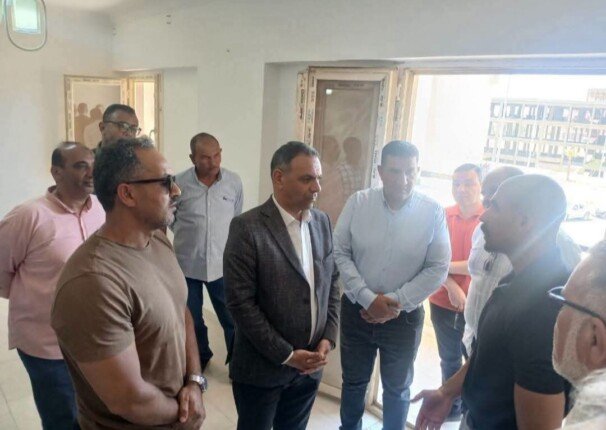 نائب رئيس هيئة المجتمعات العمرانية يتفقد مشروعات الإسكان بمدينة بني سويف الجديدة