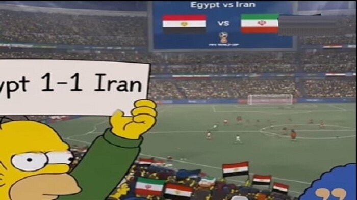 «سيمبسون» يتصدر التريند بعد تعادل مصر وإيران.. كيف تنبأ بنتيجتهما في كأس العالم؟