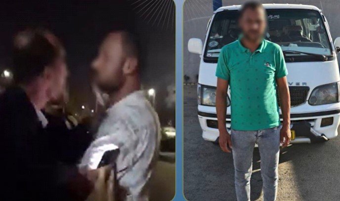 القبض على سائق ميكروباص اعتدى على راكب في البحيرة