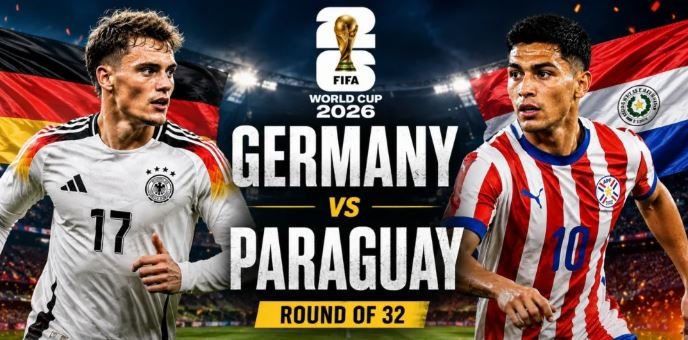 موعد مباراة ألمانيا وباراجواي والقنوات الناقلة في كأس العالم 2026