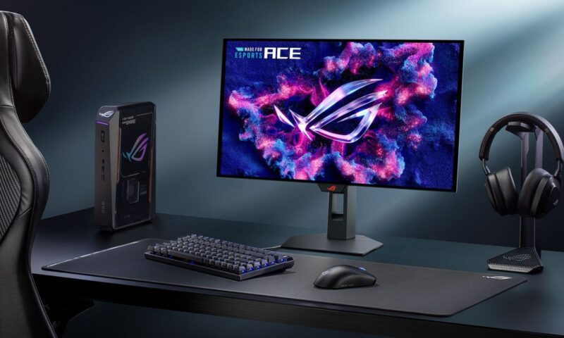 Asus used ‘feedback from esports pros’ to make new 24-inch OLED — and it looks like the perfect monitor for competitive gamers