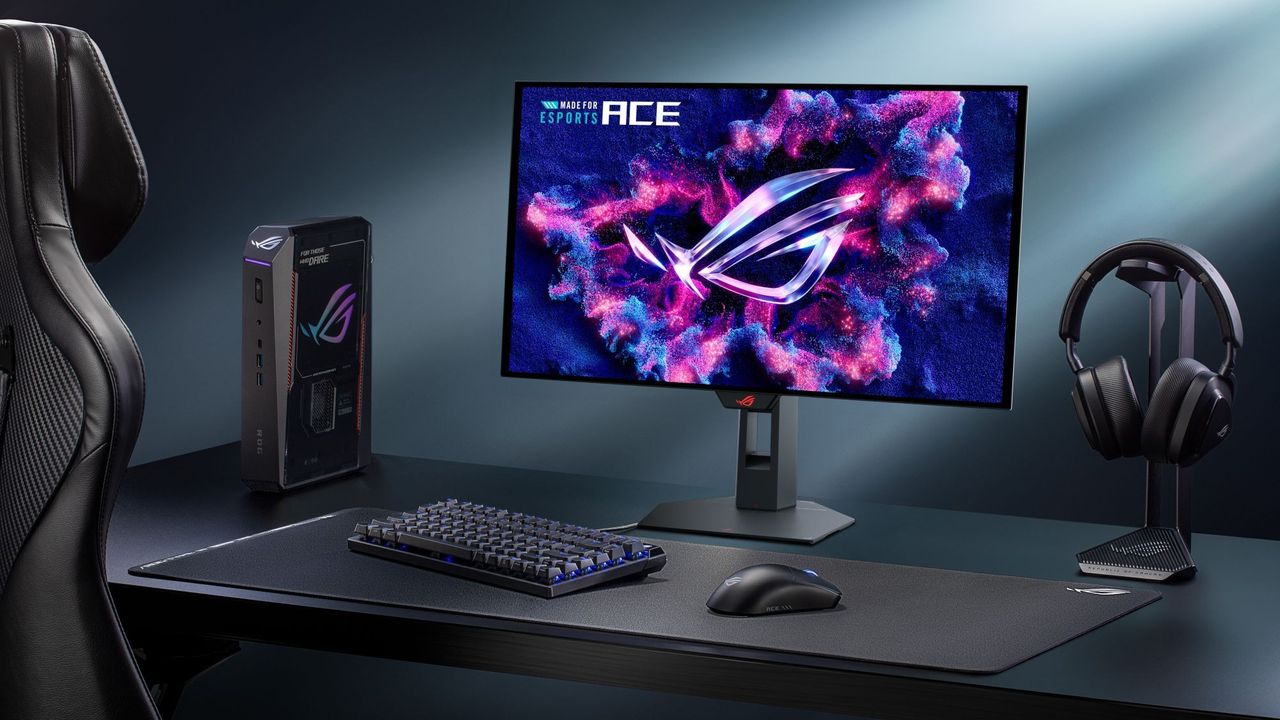 Asus used ‘feedback from esports pros’ to make new 24-inch OLED — and it looks like the perfect monitor for competitive gamers