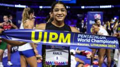 The schoolgirl who became world champion at 14