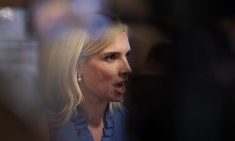 Trump ally admits political risk of Iran war at campaign event