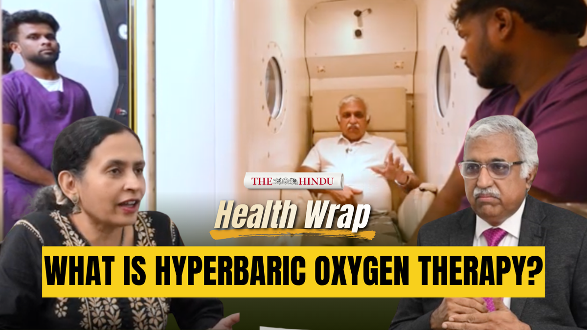 Hyperbaric oxygen therapy: What it is, where it works, and its limits | The Hindu Health Wrap