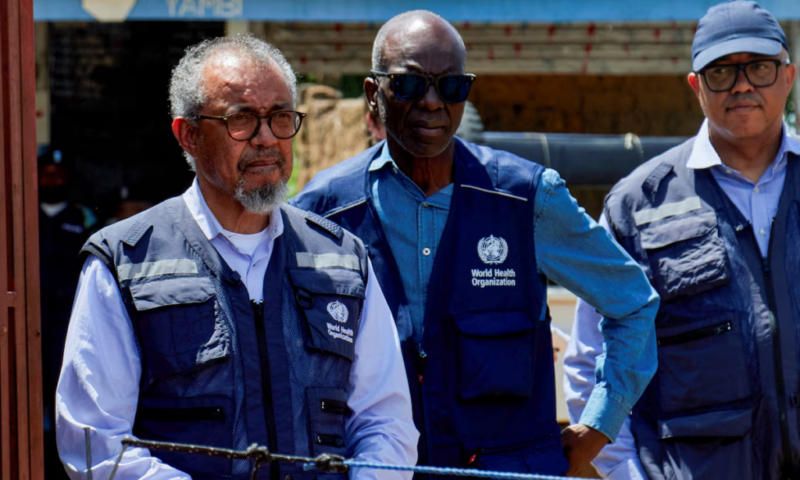 WHO chief wraps up visit to Ebola-hit Congo, briefs president on response 