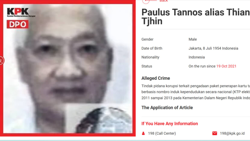 Singapore High Court dismisses Indonesian fugitive Paulus Tannos’ bid to challenge extradition process