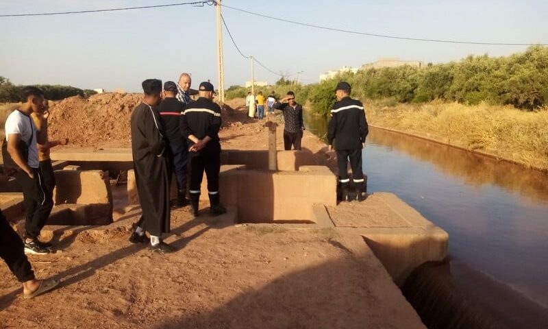 انتشال جثة قاصر بجماعة حد بوموسى