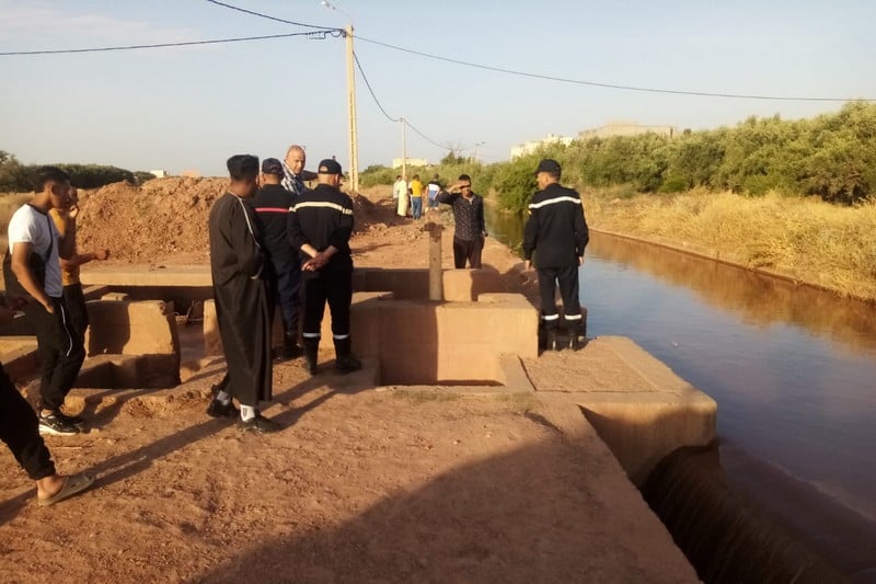 انتشال جثة قاصر بجماعة حد بوموسى