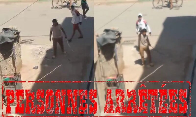 تبادل العنف يوقف 5 أشخاص بالنمة