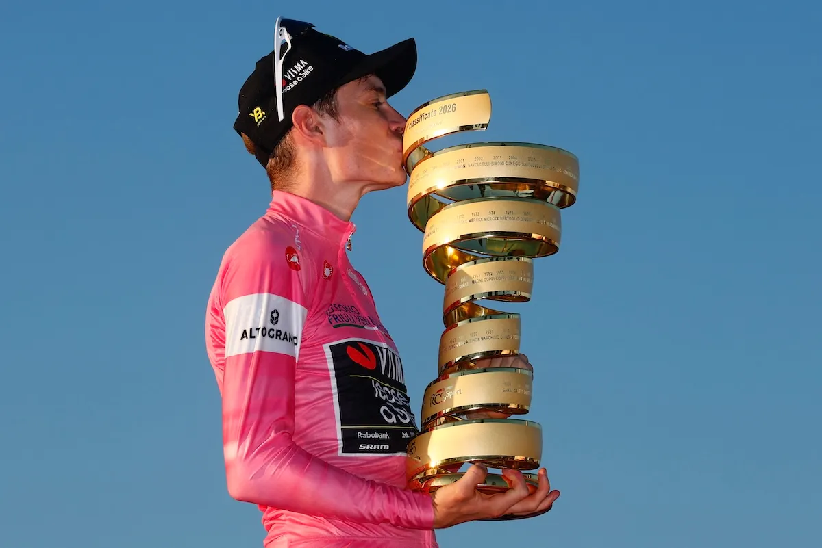 Vingegaard wins Giro d’Italia to complete Grand Tour set