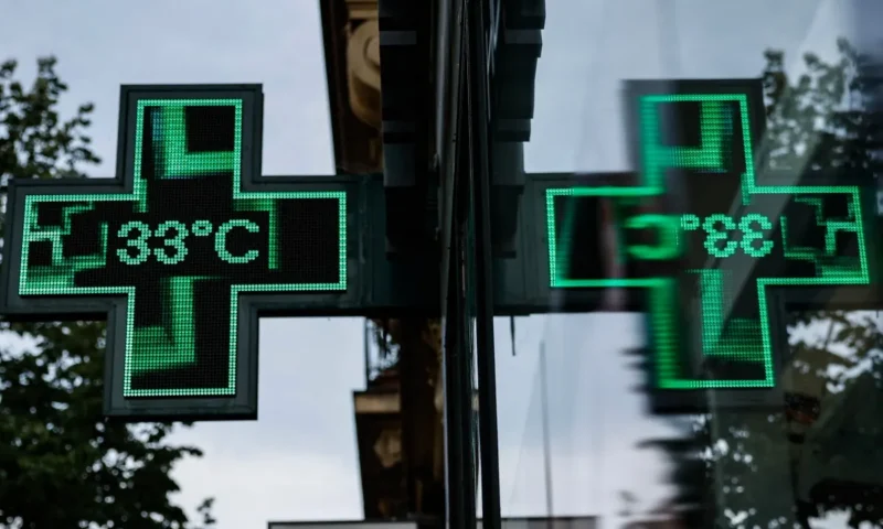 France experiences hottest spring on record