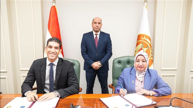 وزير العمل يشهد توقيع بروتوكول تعاون مع “شغلني” للرقمنة والتدريب والتشغيل